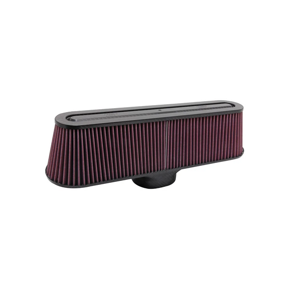 High-Flow Original Universal Air Filter - OVAL FLG; 4-3/16 X 3-5/16, 18-3/4 X 5B, 16-3/4 X 3T, 4-13/16H
