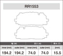 iSWEEP Brake Pads | Front • RS 3 8Y/S4/S5/RS 5/SQ5 B9-2