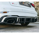 RS3 8V Sedan FL Flow-Lock Rear Diffuser-2