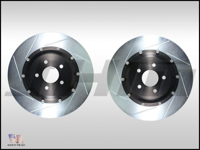 Front Rotors (pair) JHM 2-piece Lightweight for B9 RS5