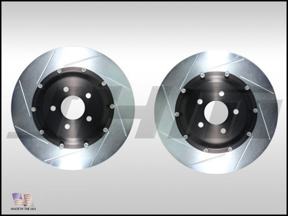 Front Rotors (pair) 382mm BBK, JHM 2-piece Lightweight for B9 RS5