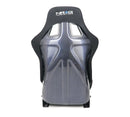NRG Carbon Fiber Bucket Seat - Large - Blue-3