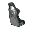 NRG Carbon Fiber Bucket Seat - Large - Silver-2
