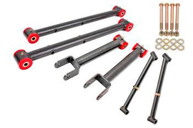 BMR 64-67 A-Body Non-Adj. Rear Suspension Kit - Black Hammertone