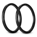 DS18 Harley Davidson 8in 1/2in Speaker Spacer Ring ABS Black-1