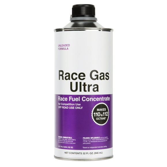 Race Gas ULTRA 32 Ounce Premium Race Fuel Concentrate CASE (6 x 32oz)