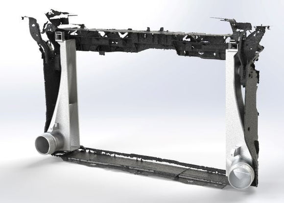 Forge Motorsport Race Intercooler - EA888 2.0 TSI Engine - VW/Audi / Mk7 / Golf R / GTI / S3 & More | FMINT32