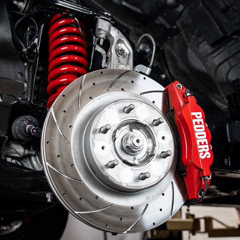 Pedders 2019+ Ford Ranger Front TrakRyder eXtreme Brake Kit