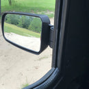 Pursuit Side View Mirror (Pair – Cast Aluminium) – 2″ Round Tube-6