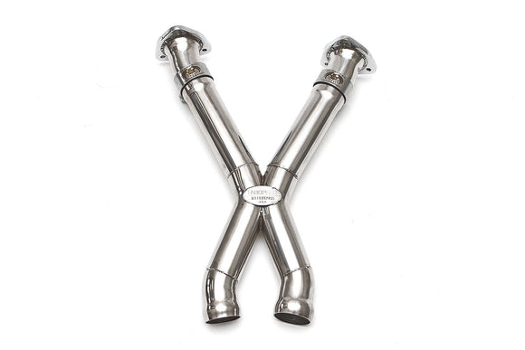 Fabspeed Aston Martin DB9 Secondary Cat Bypass X-Pipe (2004-2016)