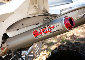 Big Gun 06-14 Yamaha RAPTOR 700 EVO R Series Dual Full System Exhaust - 0