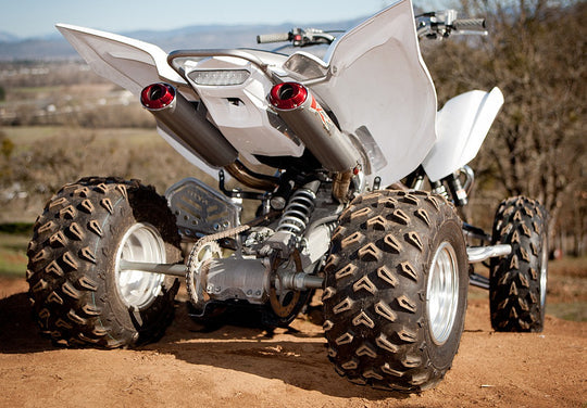 Big Gun 06-14 Yamaha RAPTOR 700 EVO R Series Dual Full System Exhaust