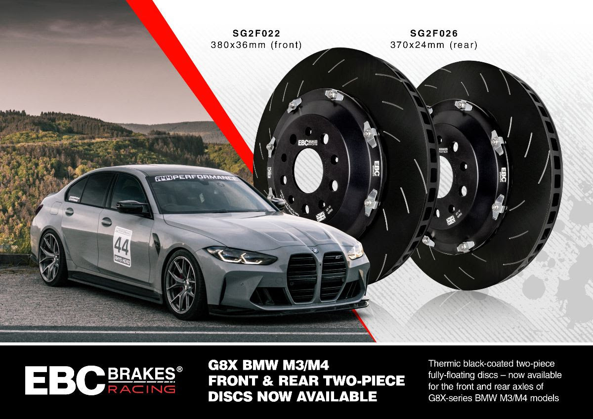 EBC Racing 2021+ BMW M3/M4 (G80/G82) 2 Piece SG Racing Rear Rotors - 0