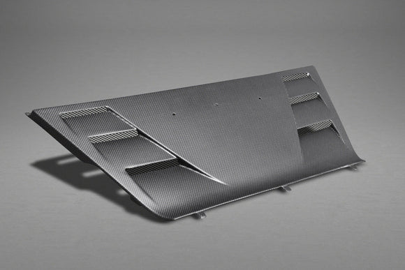 Ferrari 488 GTB Carbon Rear Air Guide (Matte)