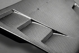 Ferrari 488 GTB Carbon Rear Air Guide (Matte) - 0
