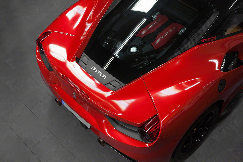 Ferrari 488 GTB Carbon Rear Air Guide (Matte)