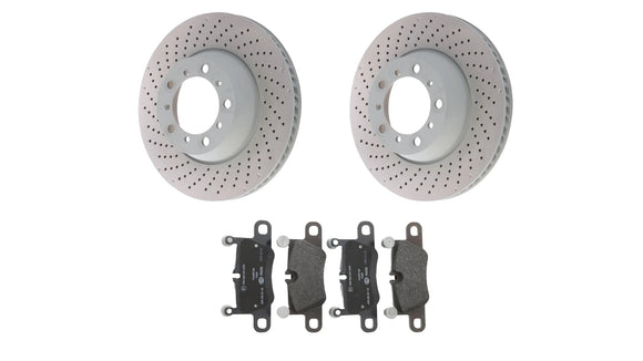 Flat 6 Motorsports - Complete OEM Brake Replacement Kit (992 Carrera Base/T)