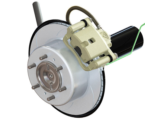 Pedders 05-20 Toyota Tacoma Rear Brake Conversion Kit w/ 6 Lug Rear