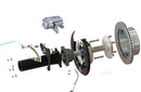 Pedders 05-20 Toyota Tacoma (6 Lug) Rear Brake Conversion Kit-2