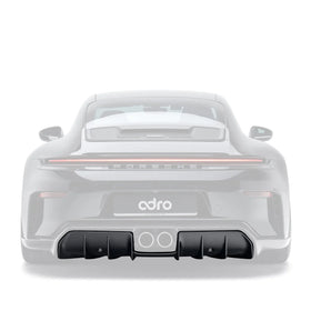 PORSCHE 992.2 GT3 PREPREG CARBON FIBER REAR DIFFUSER V2