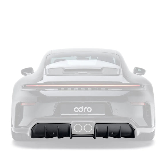 PORSCHE 992.2 GT3 PREPREG CARBON FIBER REAR DIFFUSER V2