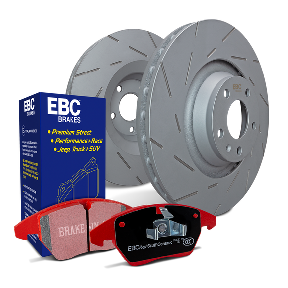 EBC S4 Brake Pad and Rotor Kit  2017+ Alfa Romeo Giulia 2.0T REAR