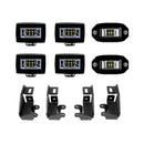 Cali Raised 16-23 Toyota Tacoma Premium Roof Rack 360 Lighting Kit-1