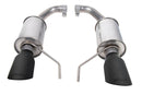 Roush 2024 Mustang GT & EcoBoost Dual Tip Axle Back Exhaust - Black Tip-1