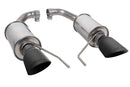 Roush 2024 Mustang GT & EcoBoost Dual Tip Axle Back Exhaust - Black Tip-3