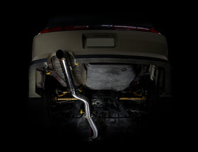 ISR Performance Series II - EP Single Tip Blast Pipe Exhaust Non Resonated- 95-98 Nissan 240sx (S14) - 0