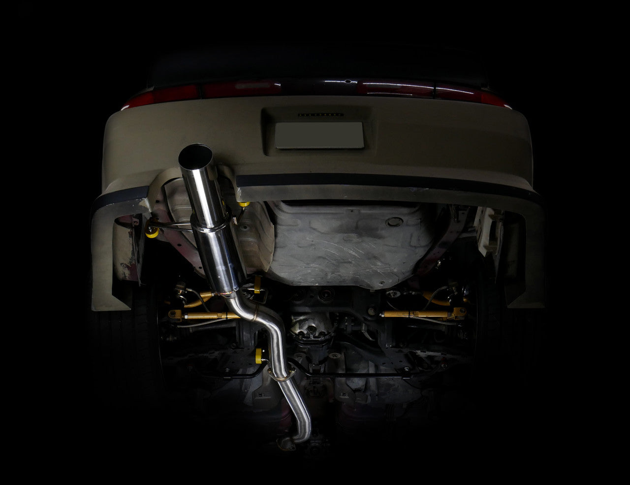 ISR Performance Series II - GT Single Exhaust System - Non Resonated - 95-98 Nissan 240sx (S14) - 0