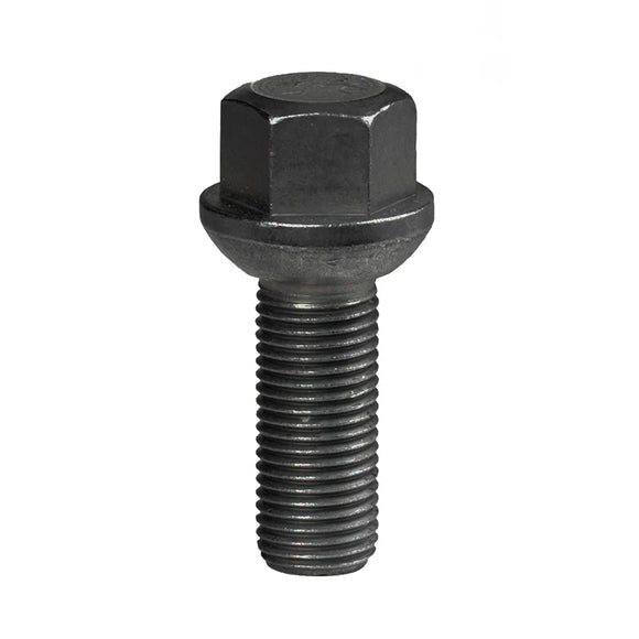 Black Bolt Hex 17 M14x1.25x29 R13 Zinc