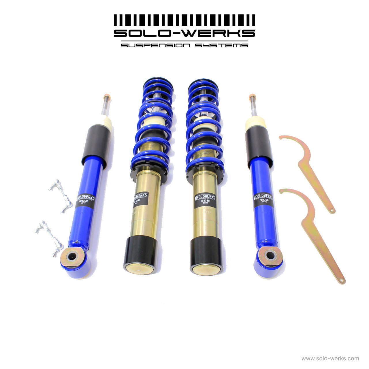 SOLO WERKS S1 COILOVER - BMW 5 SERIES E61 '04-'10 WAGON (NON M) - 0