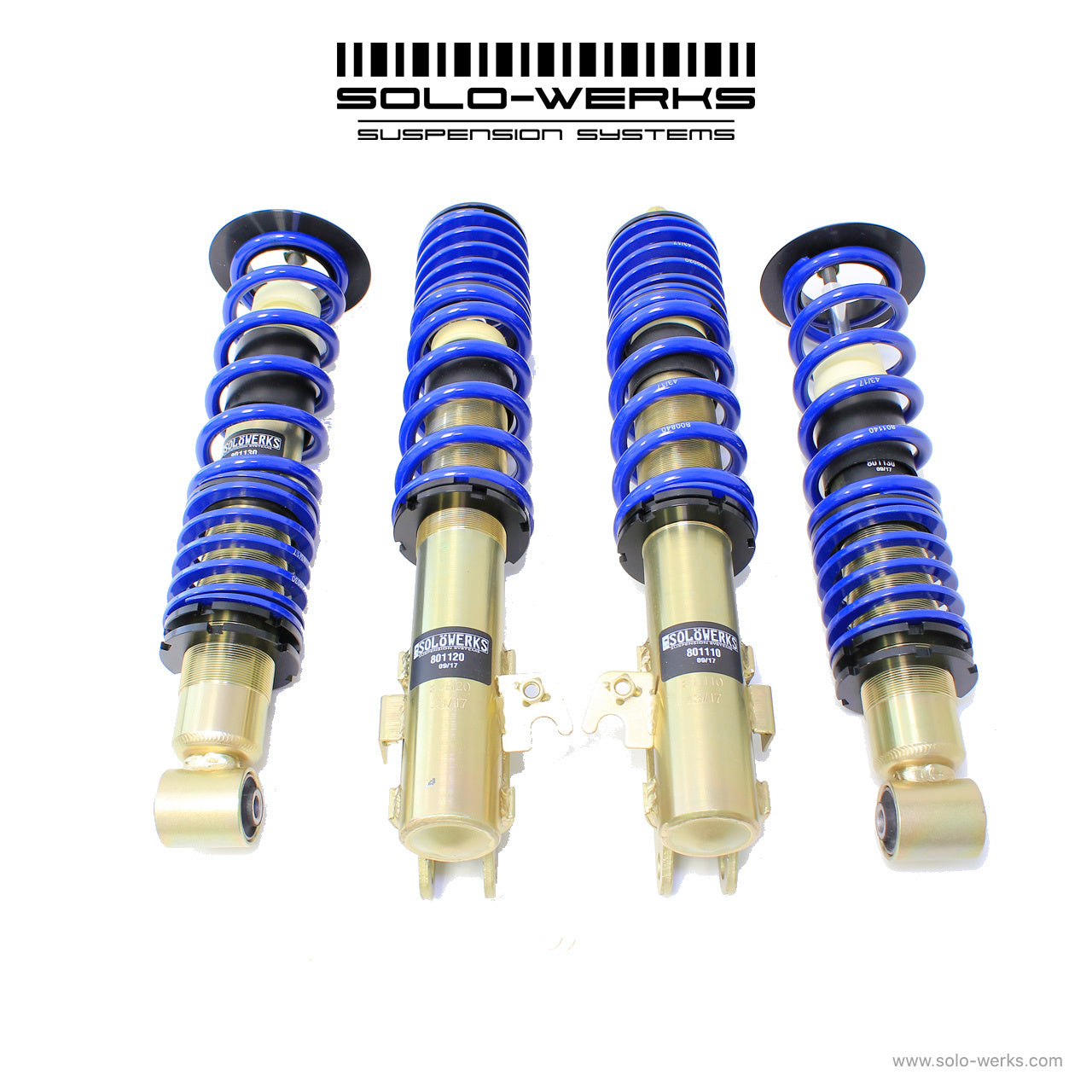 SOLO WERKS S1 COILOVER - SUBARU IMPREZA '08-'14 INC WRX (GE / GV / GH / GR) - 0