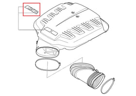 BMW E9X M3 S65 Engine M V8 Emblem Set - 0