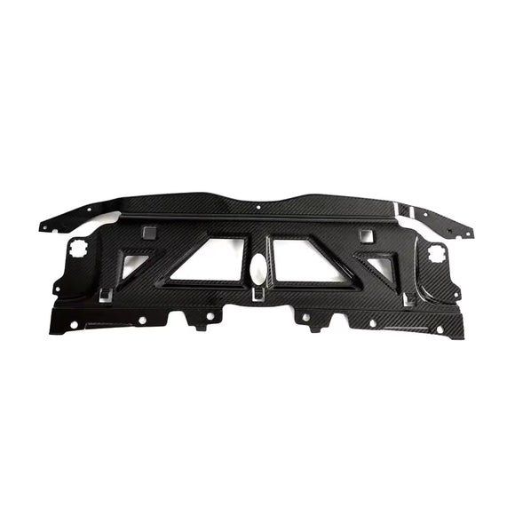 M3 G80 M4 G82 G83 G87 DRY CARBON FIBER Radiator Cooling Slam Panel Cover