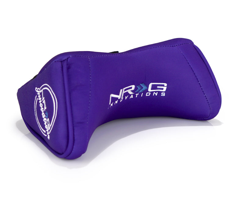 NRG Memory Foam Neck Pillow For Any Seats- Purple