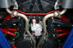 BMR 08-09 Pontiac G8 Rear Hollow 22mm Adj. Sway Bar Kit w/ Bushings - Black Hammertone - 0