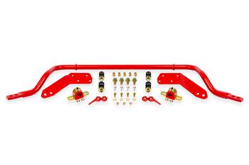 BMR 78-87 G-Body Front Solid 1.25in Sway Bar Kit w/ Bushings - Red