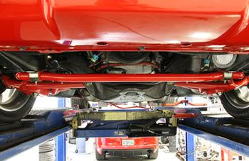 BMR 64-72 A-Body Front & Rear Sway Bar Kit w/ Bushings - Black Hammertone