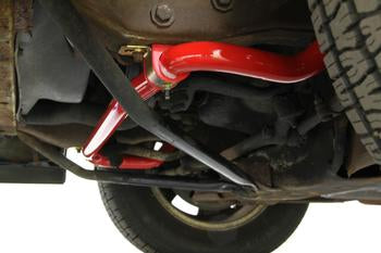 BMR 78-87 G-Body Front & Rear Sway Bar Kit w/ Bushings - Red