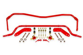 BMR 78-87 G-Body Front & Rear Sway Bar Kit w/ Bushings - Red