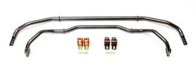 BMR 13-15 Chevrolet Camaro Front & Rear Hollow 29mm Adj. Sway Bar Kit w/ Bushings - Black Hammertone