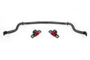 BMR 15-17 S550 Mustang Front Hollow 35mm 3-Hole Adj. Sway Bar Kit - Black Hammertone-1