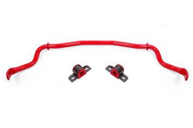 BMR 15-17 S550 Mustang Front Hollow 35mm 3-Hole Adj. Sway Bar Kit - Red