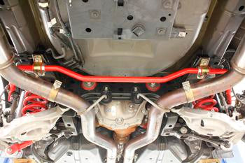 BMR 15-17 S550 Mustang Rear Hollow 25mm 3-Hole Adj. Sway Bar Kit - Black Hammertone - 0