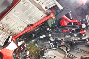 BMR 16-18 Chevy Camaro Sway Bar Kit w/ Bushings - Black Hammertone