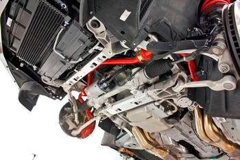 BMR 16-17 6th Gen Camaro Front Hollow 32mm Adj. Sway Bar Kit - Black Hammertone