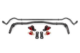 BMR 08-19 Dodge Challenger Front/Rear Hollow 38mm/25mm Sway Bar Kit w/ Bushings - Black Hammertone
