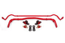 BMR 08-19 Dodge Challenger Front/Rear Hollow 38mm/25mm Sway Bar Kit w/ Bushings - Red-1